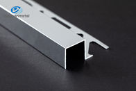 Longueur en aluminium du bord 8mm 2.5m de place de Chrome d'équilibre de tuile d'OEM 6063
