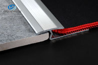 Chrome tapissent pour couvrir de tuiles l'équilibre vis de 2 morceaux en bas des profils en aluminium