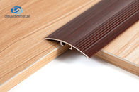 Le bord en aluminium antidérapage de plancher équilibrent le grain en bois de taille de l'épaisseur 35mm de 2mm