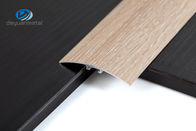 Grain en stratifié parquetant en aluminium en bois de préparation de surface de tapis d'équilibre de transition de bande de seuil de 6463 profils