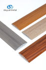 Grain en stratifié parquetant en aluminium en bois de préparation de surface de tapis d'équilibre de transition de bande de seuil de 6463 profils