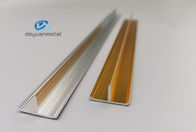 Profil en aluminium de forme de 6063 T, équilibre en aluminium de transition d'épaisseur de l'extrusion 0.8-1.2mm de voie de T