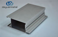 Profil en aluminium de anodisation argenté standard d'extrusion pour les portes 6063/T5