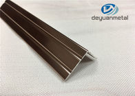 profils en aluminium en bronze de polissage GB/75237-2004 d'équilibre d'angle de 0.15mm
