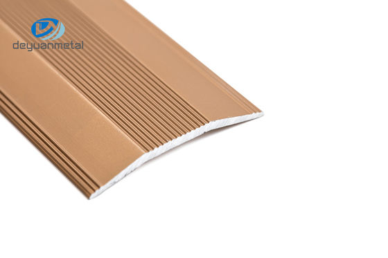 Équilibre en aluminium anodisé de bord de plancher, aluminium de bande de seuil du plancher 160Mpa