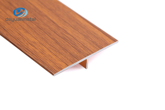 Équilibre en aluminium décoratif de bord de plancher, 6063 largeur en aluminium du bâti 40mm de plancher