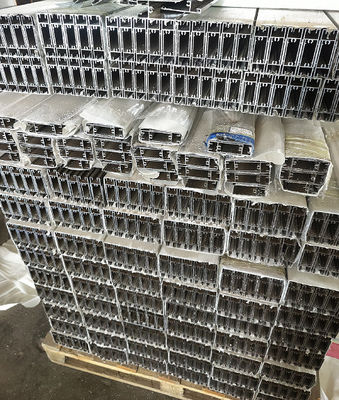 Profil de fenêtre coulissante en aluminium pour revêtement en poudre en Afrique du Sud