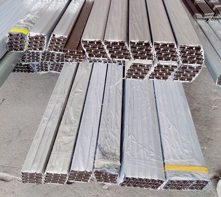 Afrique du Sud Profiles de fenêtre coulissantes en aluminium revêtement en poudre