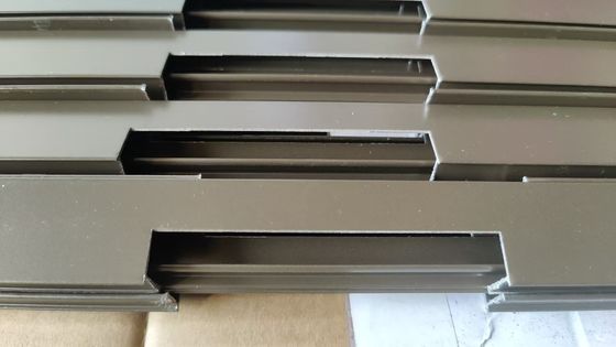 Profilés de fenêtre à battant en aluminium Afrique du Sud, revêtement en poudre blanc