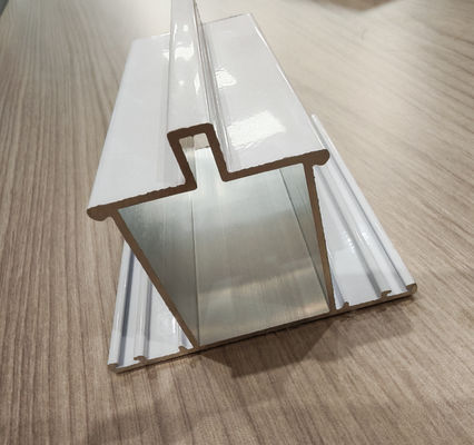 Profiles de vitrine en aluminium personnalisables fabriqués avec revêtement en poudre 6063 T5 T6