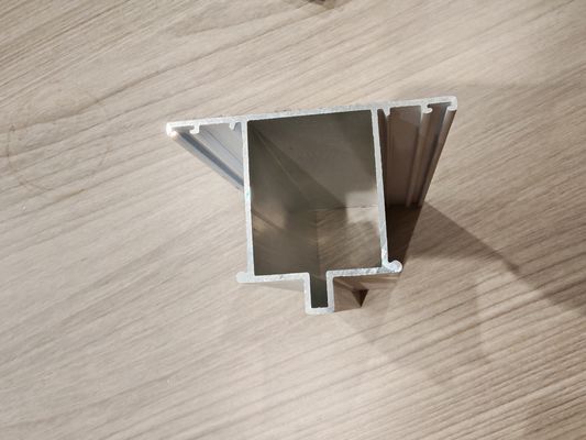 Profiles de vitrine en aluminium personnalisables fabriqués avec revêtement en poudre 6063 T5 T6