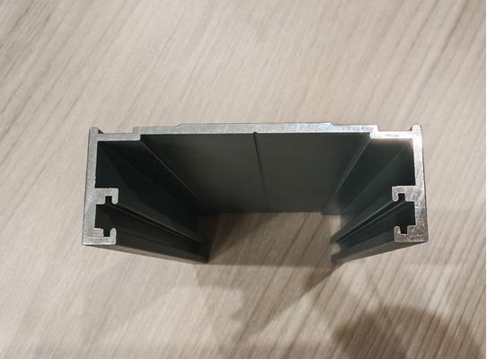 Profiles en aluminium revêtus de poudre pour fenêtres et portes