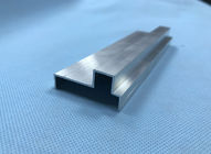 Barre de glaçage en aluminium légère, profil en aluminium anodisé pour la séparation en verre