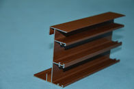 profil en aluminium de l'extrusion 6063-T5 pour le bâtiment résidentiel avec la couleur en bois