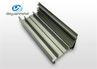 Profil en aluminium de polissage argenté adapté aux besoins du client d'extrusion pour la bande de plancher 6060-T5/T6