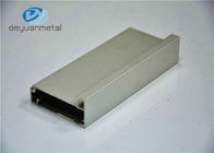 Argentez le profil en aluminium anodisé d'extrusion pour la décoration en aluminium de Cabinet, 6063-T5