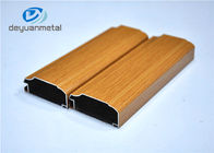Les profils en aluminium de grain en bois professionnel pour la décoration allient 6063-T5/T6