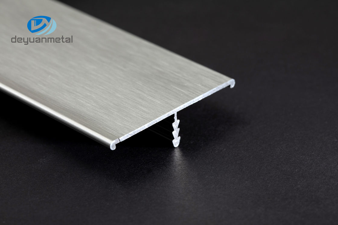 La largeur T6 de Rose Gold Aluminum Transition Trim 6mm gâchent Andizing pour la décoration de mur et de plancher