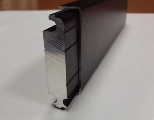 Profil de clôture de patio en aluminium 6063 amovible pour vitres de garde-corps intérieures et extérieures
