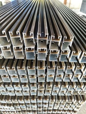 Extrusions de fenêtres coulissantes en aluminium Profiles revêtement en poudre Bronze
