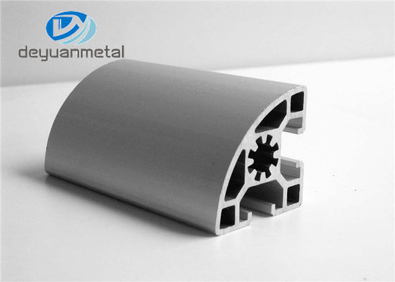 Pièce de douche en aluminium de polissage de 6060 extrusions de la porte T5, GB/75237-2004